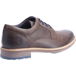 ) Hush Puppies Julian Leather Men's Brown Lace-Up Shoes - Brown, 11 (Adults'