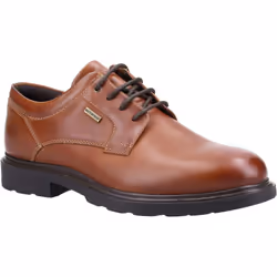 ) Hush Puppies Pearce Leather Men's Tan Lace-Up Shoes - Brown, 11 (Adults'