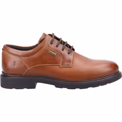 ) Hush Puppies Pearce Leather Men's Tan Lace-Up Shoes - Brown, 11 (Adults'