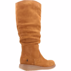 ) Hush Puppies Lucinda Suede Women's Tan Boots - Brown, 8 (Adults'