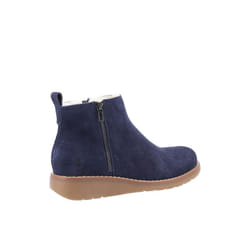 Hush Puppies LIBBY Womens Suede Boots Navy - UK 7