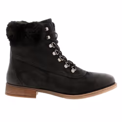 ) Hush Puppies Womens Boots Ankle Effie Leather Zip black UK Size - Black, 3 (Adults'