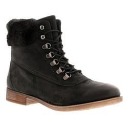 ) Hush Puppies Womens Boots Ankle Effie Leather Zip black UK Size - Black, 6 (Adults'