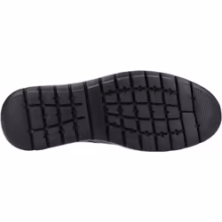 ) Hush Puppies Trent Leather Men's Black Slip-On Shoes - Black, 10 (Adults'