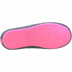 ) Hush Puppies The Good 90% Recycled RPET Polyester Women's Charcoal Slippers - Black, 6 (Adults'