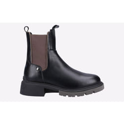 Hush Puppies Rita Chelsea Boot Leather Womens - 8
