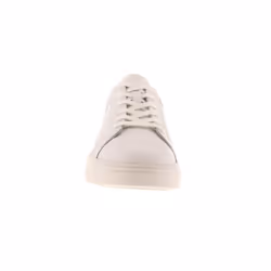 ) Hush Puppies Womens Trainers Chunky Camille Leather Lace Up white UK Size - White, 5 (Adults'