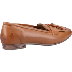 ) Hush Puppies Marissa Tassel Leather Women's Tan Loafers - Brown, 3 (Adults'