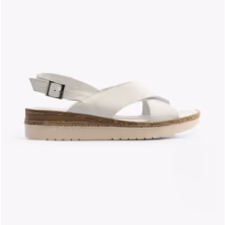 Hush Puppies SAPHIRA Womens Slingback Sandals White - UK 8