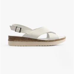 Hush Puppies SAPHIRA Womens Slingback Sandals White - UK 8