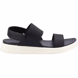 ) Hush Puppies Selina Polyurethane Women's Black Sandals - Black, 3 (Adults'