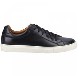 ) Colton | Black | Mens Smart Casual Trainer - 8 (Adults'