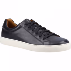 ) Colton | Black | Mens Smart Casual Trainer - 8 (Adults'
