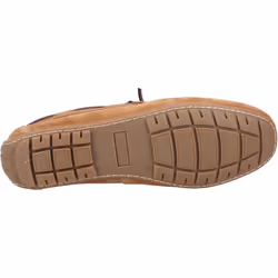 ) Hush Puppies Reuben Suede Men's Tan Boat Shoes - Brown, 9 (Adults'