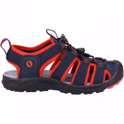 , Navy/Red) Marshfield Kids Navy/Red Boys Closed-Toe Sandals - 10 (Children's