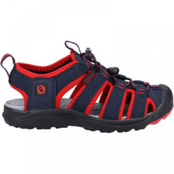 , Navy/Red) Marshfield Kids Navy/Red Boys Closed-Toe Sandals - 10 (Children's