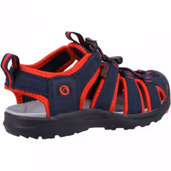, Navy/Red) Marshfield Kids Navy/Red Boys Closed-Toe Sandals - 10 (Children's