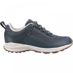 , Grey) Compton Grey Waterproof Ladies Lace-up Hiking Trainers - 3 (Adults'
