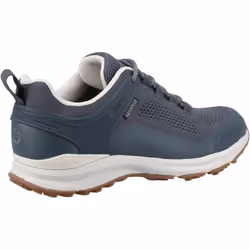 , Grey) Compton Grey Waterproof Ladies Lace-up Hiking Trainers - 5 (Adults'