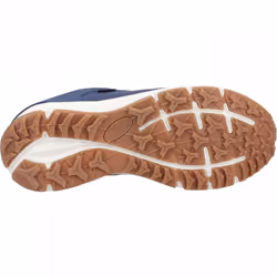 , Navy) Compton Navy Waterproof Ladies Lace-up Walking Trainers - 4 (Adults'