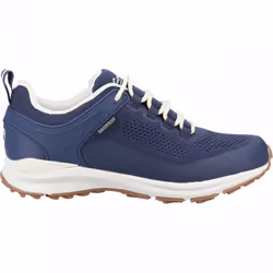 , Navy) Compton Navy Waterproof Ladies Lace-up Walking Trainers - 5 (Adults'