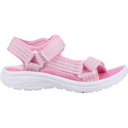 , Pink/White) Bodiam Pink/White Girls Recycled Summer Sandals - 10 (Children's
