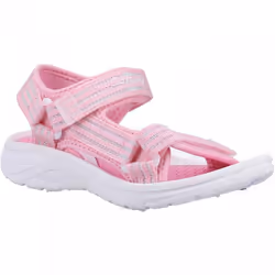, Pink/White) Bodiam Pink/White Girls Recycled Summer Sandals - 10 (Children's