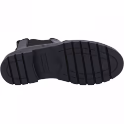 , Black) Laura SNR Black Girls Slip On School Shoes - 6 (Adults'