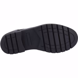 , Black) Jayne Patent SNR Black Girls Lace Up School Shoes - 5 (Adults'