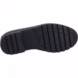 , Black) Hazel Loafer SNR Black Girls Slip On School Shoes - 7 (Adults'