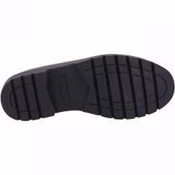 , Black) Hazel Patent SNR Black Girls Slip On School Shoes - 3 (Adults'