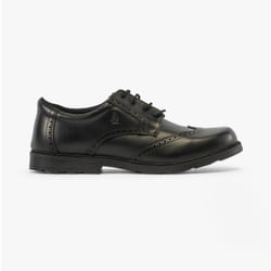 Hush Puppies JACOB SNR Boys Shoes Black - UK 5, Black