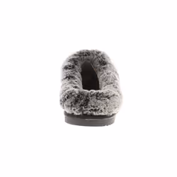 ) Hush Puppies Womens Slippers Mule Amara Leather black UK Size - Black, 3 (Adults'