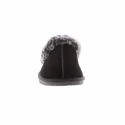 ) Hush Puppies Womens Slippers Mule Amara Leather black UK Size - Black, 4 (Adults'