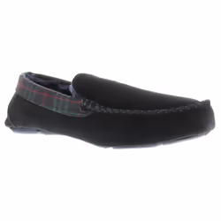 ) Hush Puppies Mens Moccasin Slippers Andreas Suede Leather navy UK Size - Navy, 12 (Adults'