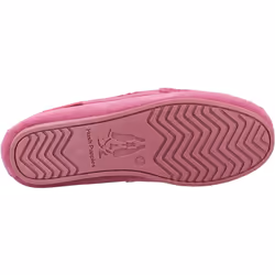 ) Hush Puppies Annie Mocassin Suede Women's Pink Slippers - Pink, 8 (Adults'