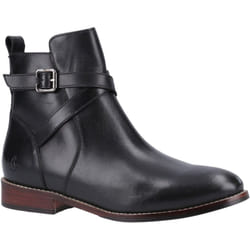 ) Hush Puppies Cassidy Suede Women's Black Boots - Black, 3 (Adults'