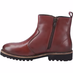 ) Hush Puppies Grace Zip Suede Women's Burgundy Boots - Red, 5 (Adults'