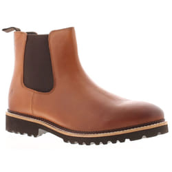 ) Hush Puppies Womens Boots Chelsea Gwyneth Leather Memory Foam Slip On tan UK Siz - Tan, 5 (Adults'