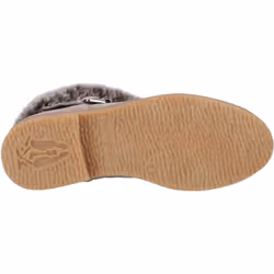 ) Hush Puppies Hannah Suede Women's Taupe Boots - Brown, 5 (Adults'
