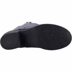 ) Hush Puppies Heidi Leather Women's Black Leather Boots - Black, 4 (Adults'