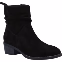 ) Hush Puppies Iris Suede Women's Black Boots - Black, 3 (Adults'