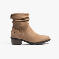 Hush Puppies IRIS Womens Ankle Boots Taupe - UK 6