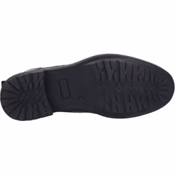 ) Hush Puppies Joshua Leather Men's Black Boots - Black, 6 (Adults'