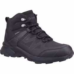 ) Cotswold Horton RPET+Mesh Men's Black Hiking Boots - Black, 7 (Adults'