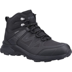 ) Cotswold Horton RPET+Mesh Men's Black Hiking Boots - Black, 7 (Adults'