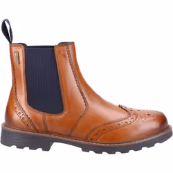 ) Cotswold Ford Leather Men's Tan Boots - Brown, 11 (Adults'