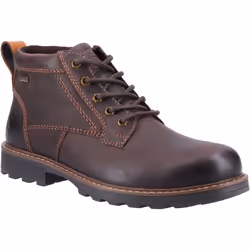) Cotswold Falfield Leather Men's Brown Boots - Brown, 9 (Adults'