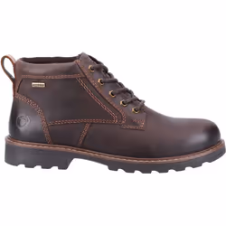 ) Cotswold Falfield Leather Men's Brown Boots - Brown, 9 (Adults'