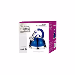 Prima 3.5Ltr Whistling Kettle Metalic Blue